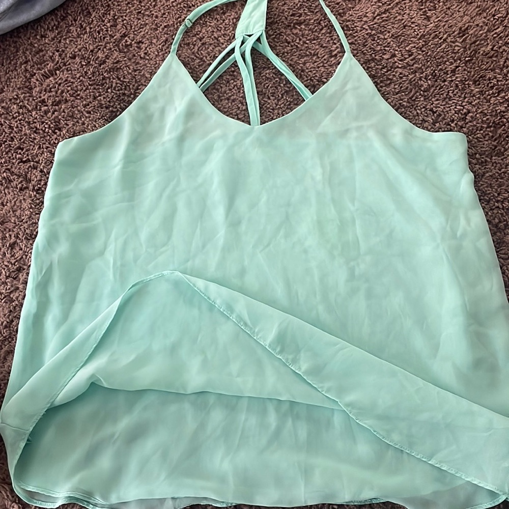 Pretty mint tank